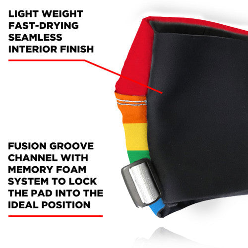 187 Killer Pads - Rainbow Slim Skate Knee Pads - Sold In Pairs