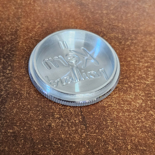 32mm Front Cap Metal Threaded