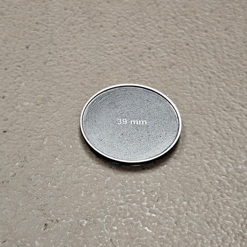 39mm Front Cap Metal Threaded