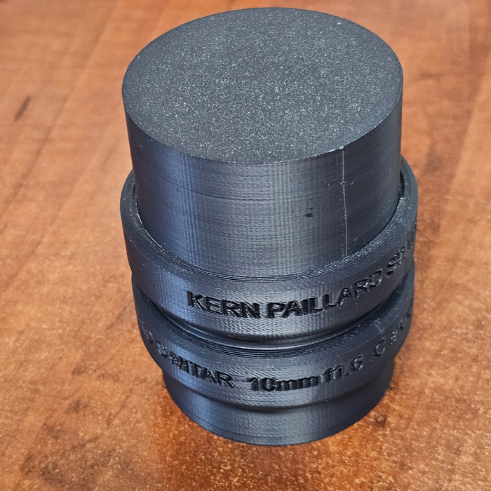 3D Printed Lens Case for Switar 10mm Lens