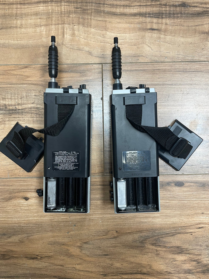 2 - Realistic TRC-216 Transceiver Radio Walkie-Talkie Handheld 40-Channel