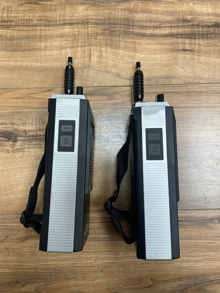 2 - Realistic TRC-216 Transceiver Radio Walkie-Talkie Handheld 40-Channel