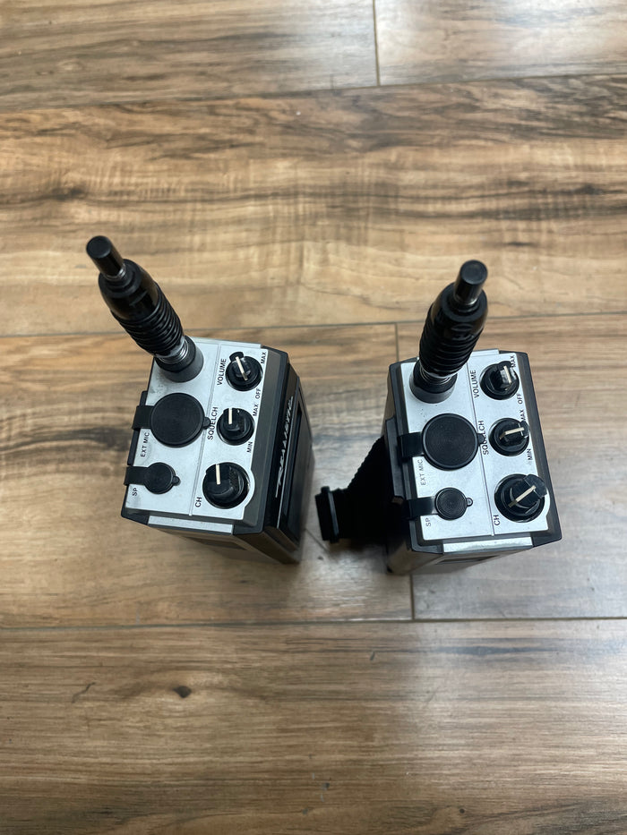 2 - Realistic TRC-216 Transceiver Radio Walkie-Talkie Handheld 40-Channel