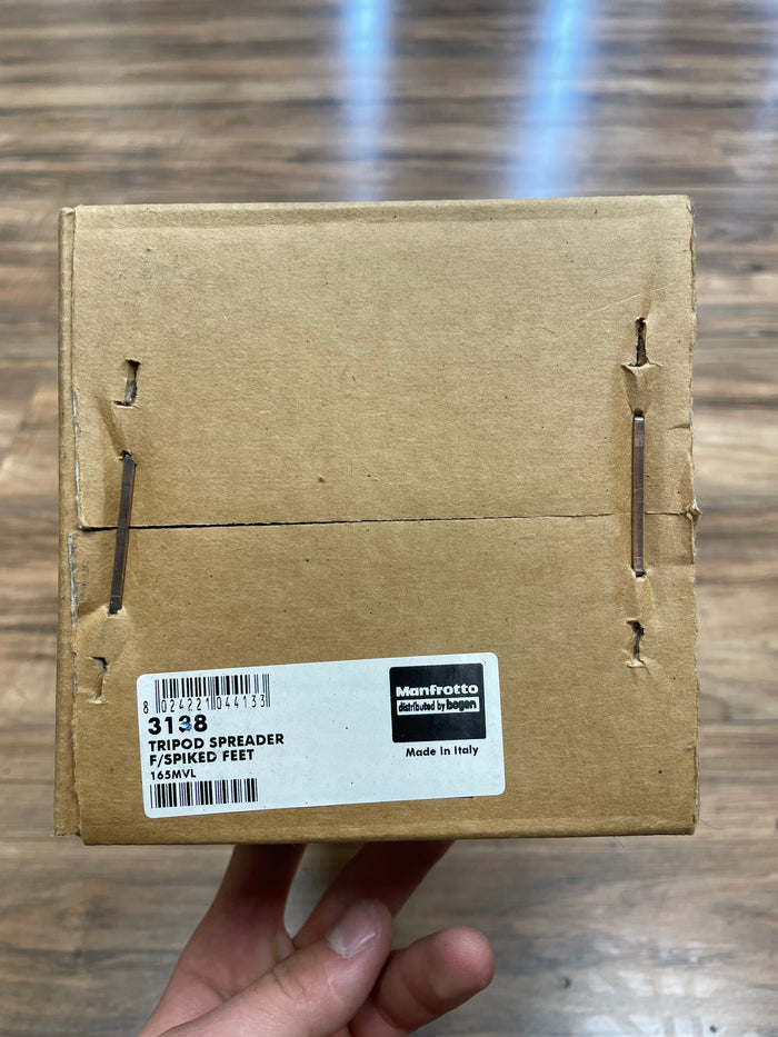 Bogen Manfrotto 165MV Tripod Spreader - Spiked - 3138 | BRAND NEW, SEALED in BOX