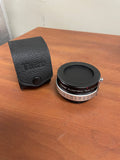 Vivitar Automatic Tele Converter 2x-5 w/ Caps, Case, Lens Made In Japan