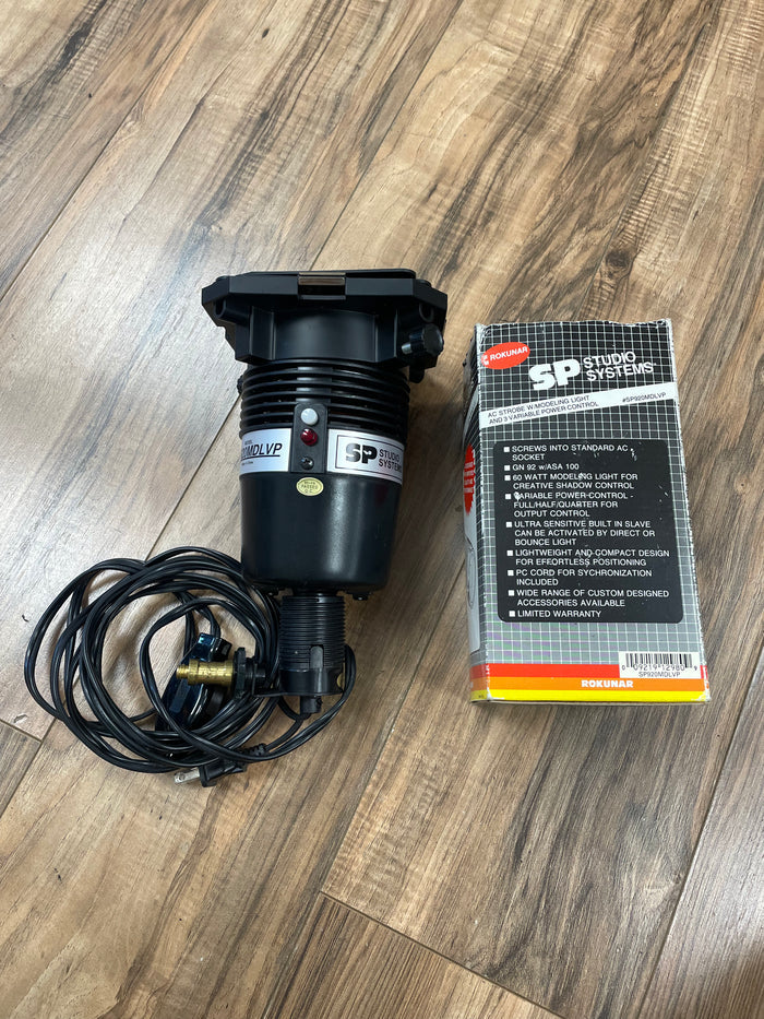 Rokunar SP Studio Systems SP920MDLVP AC Strobe Modeling Light 3 Variable Power