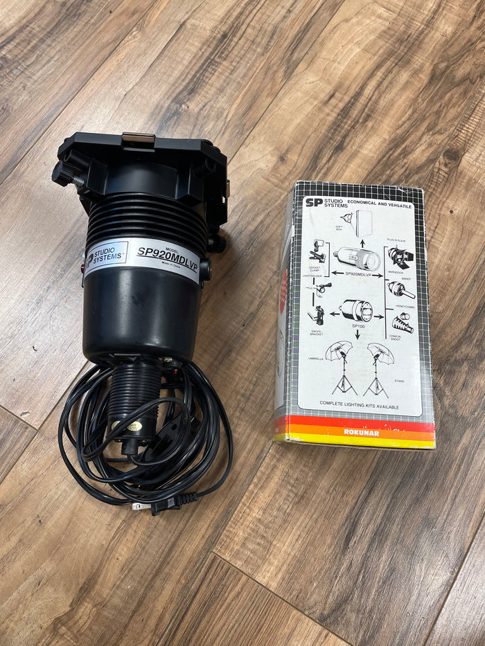 Rokunar SP Studio Systems SP920MDLVP AC Strobe Modeling Light 3 Variable Power