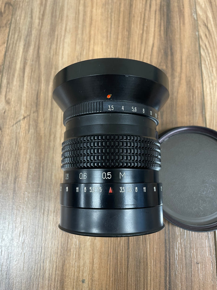 MIR-26B 45mm f3.5 P6 Mount Medium Format Wide Angle Soviet Lens S# 893068