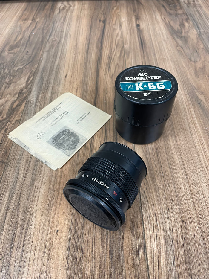 MC Kohbeptep K-6b 2x Extender P6 Mount for Kiev 88 S# 892169