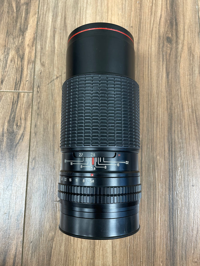 MC Telear-5b 250mm f5.6 P6 Mount Medium Format Telephoto Soviet Lens S# 880553