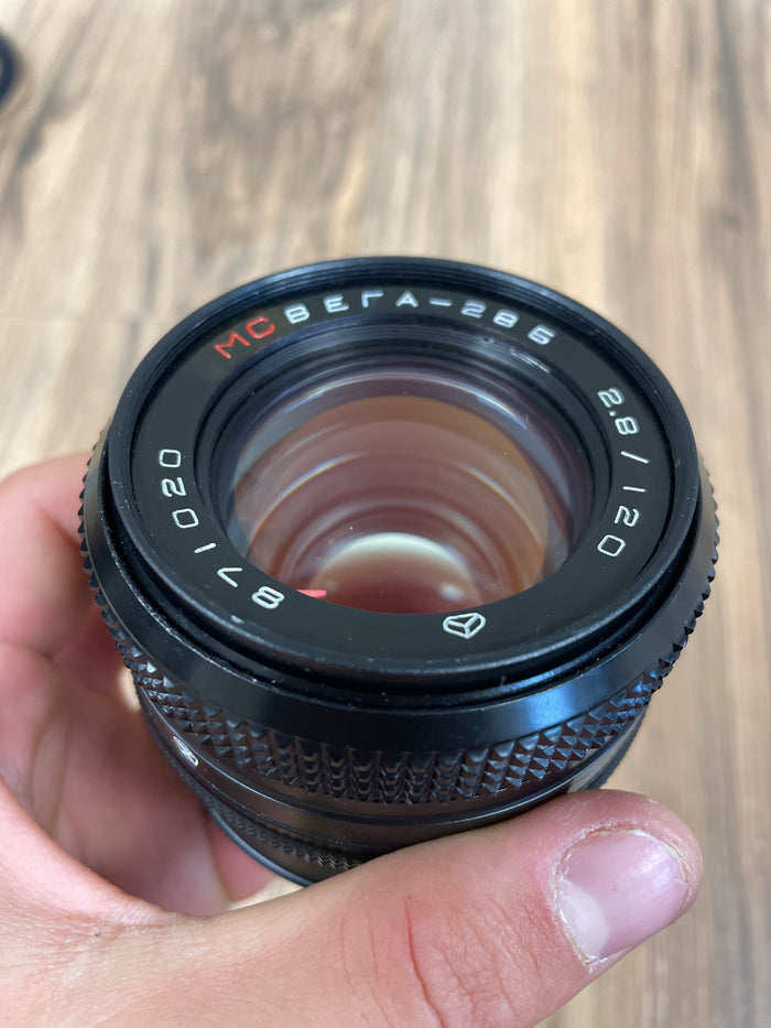 MC Vega-28b 120mm f2.8 P6 Mount Medium Format Soviet Lens S# 871020