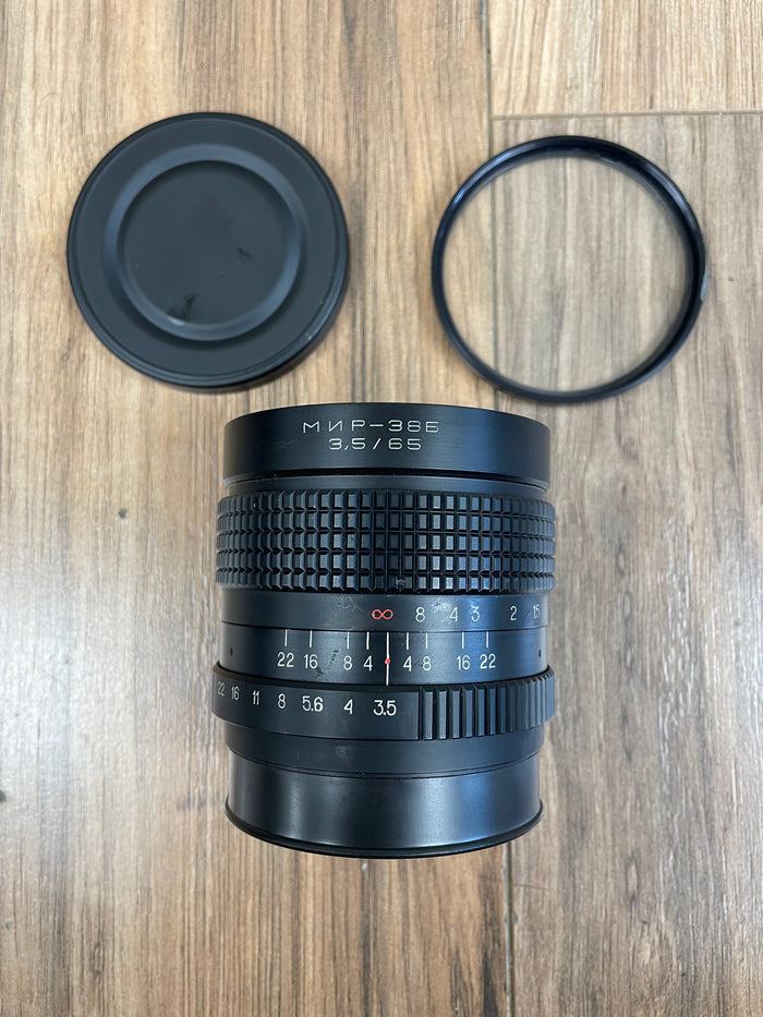 MIR-38b 65mm f3.5 P6 Mount Medium Format Soviet Lens S# 804064