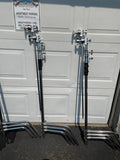 Flashpoint 10′ C-Stand on Turtle Base Kit, 40″ Grip Arm & Two 3″ Gobo Heads