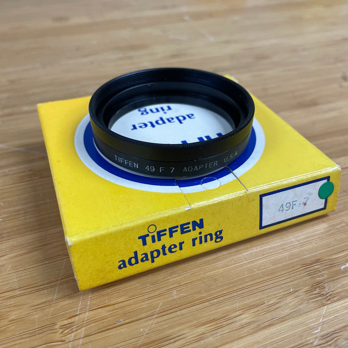 Tiffen 49mm Fine Thread to Series 7 Adapter Ring (49F7)