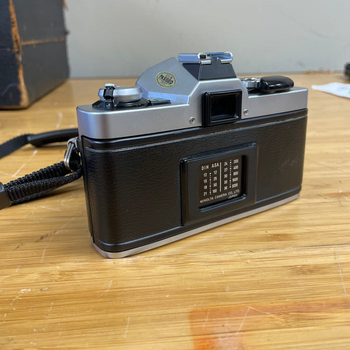 Minolta XG9 Vintage 35mm Film Camera w/ Minolta MD Rokkor-X 50mm f1.7 Lens