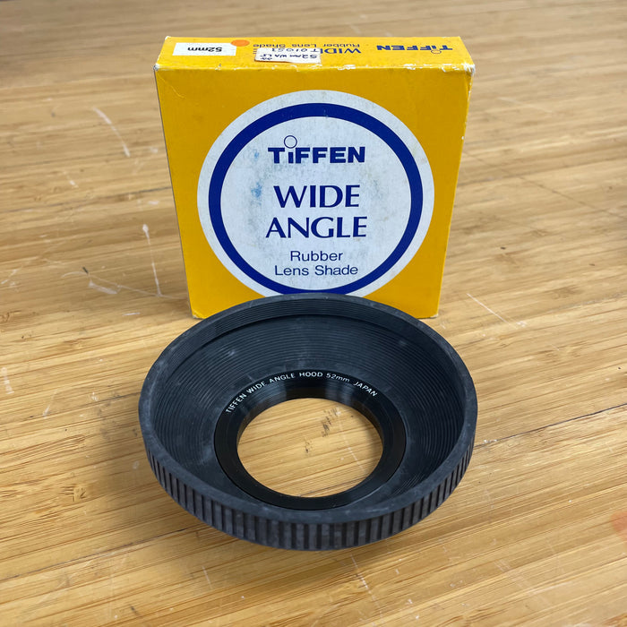 Tiffen 52mm Wide Angle Rubber Lens Shade