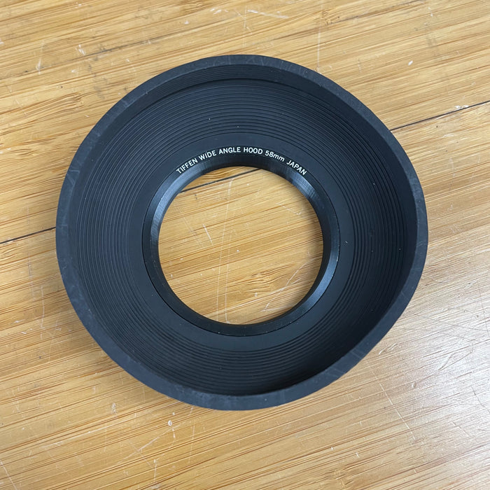 Tiffen 58mm Wide Angle Rubber Lens Shade