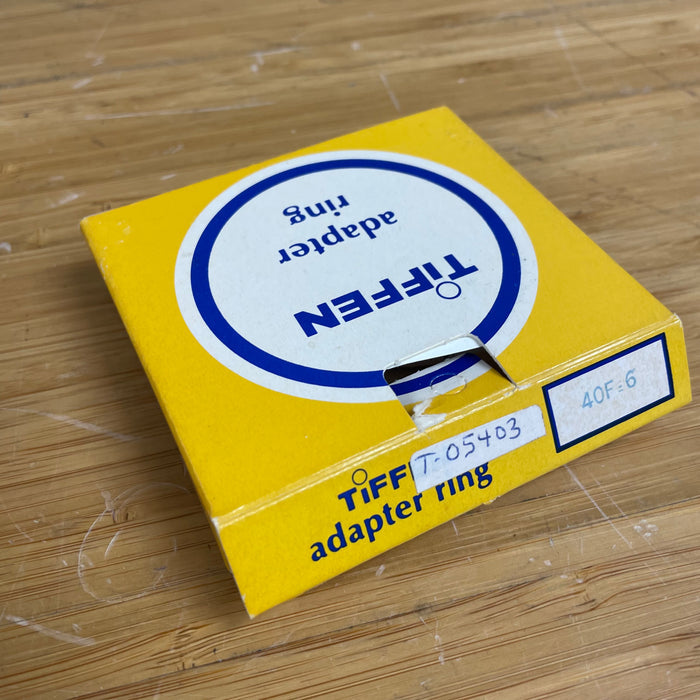 Tiffen 40F6 Series 6 Adapter Ring with Retaining Ring