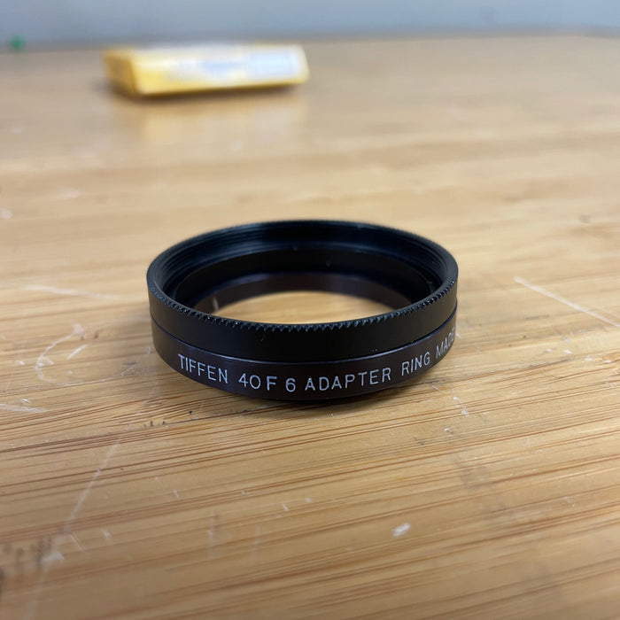 Tiffen 40F6 Series 6 Adapter Ring with Retaining Ring