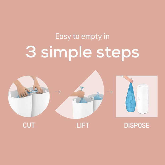 Angelcare Health & Hygiene Angelcare Classic XL Nappy Bin (Starter Set)