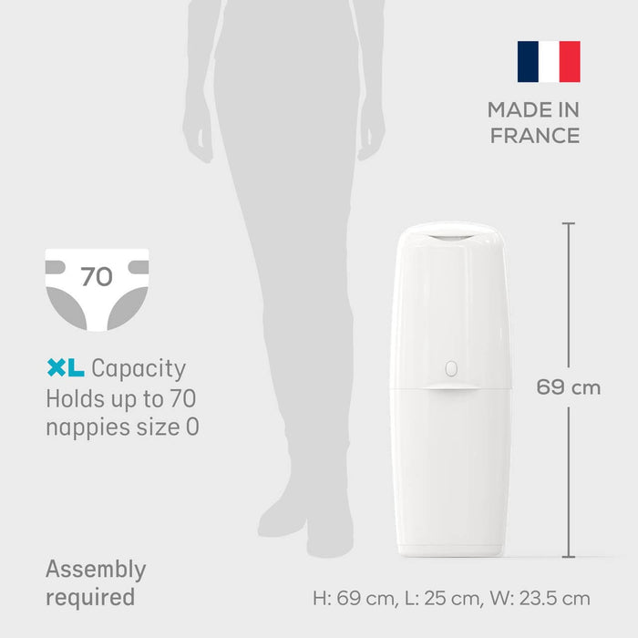 Angelcare Health & Hygiene Angelcare Classic XL Nappy Bin (Starter Set)