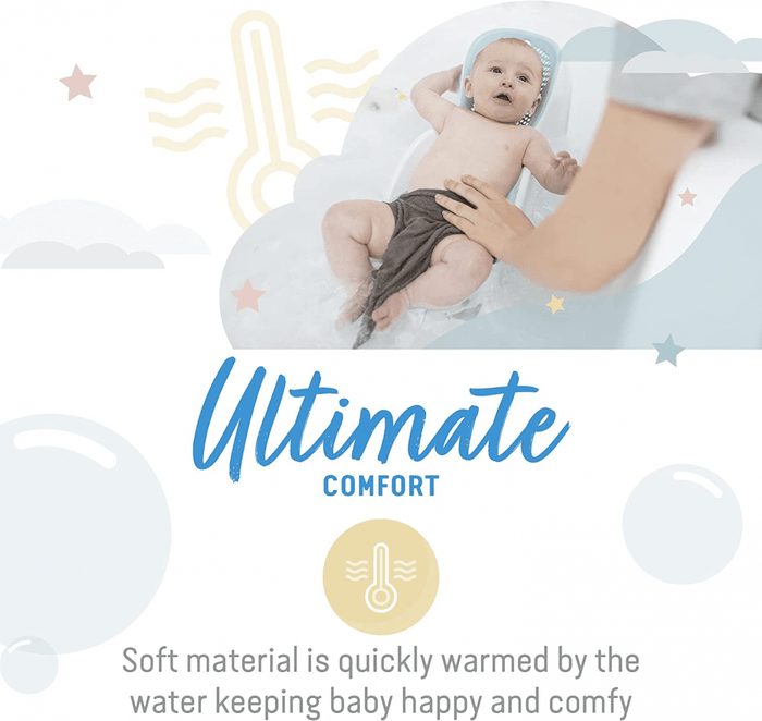 Angelcare Bath Support Angelcare Soft Touch Mini Baby Bath Support - Blue