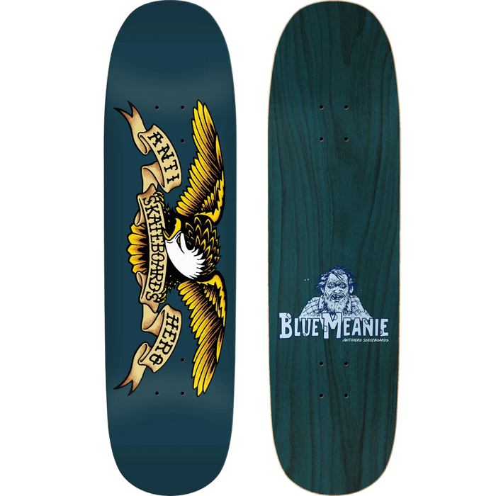 Antihero - 8.75 Blue Eagle Meanie Team Shaped - Skateboard Deck