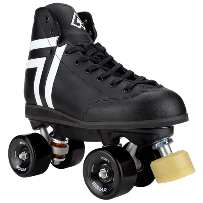 Antik Skates - Black / White Skyhawk Outdoor - Roller Skate Set