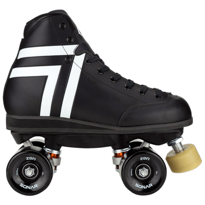 Antik Skates - Black / White Skyhawk Outdoor - Roller Skate Set