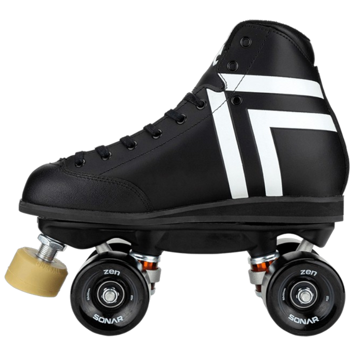 Antik Skates - Black / White Skyhawk Outdoor - Roller Skate Set