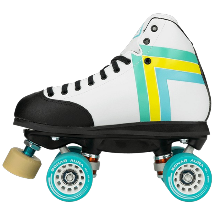 Antik Skates - White Skyhawk Indoor - Roller Skate Set