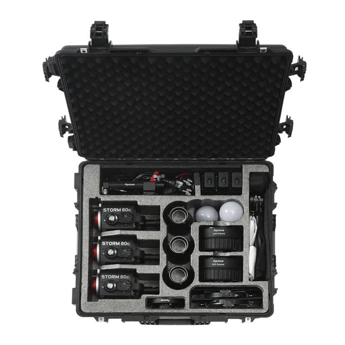 Aputure Storm 80c LED Monolight 3-Light Kit