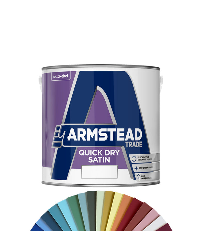 Armstead Trade Quick Dry Satin 2.5L - Tinted Colour Match