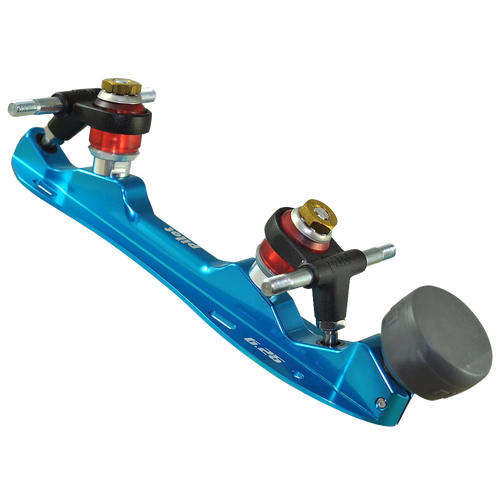 Atom Skates - Electric Blue Falcon Plates - Sold In Pairs
