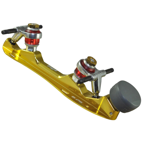 Atom Skates - Gold Falcon Plates (Sold In Pairs)
