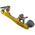 Atom Skates - Gold Falcon Plates (Sold In Pairs)