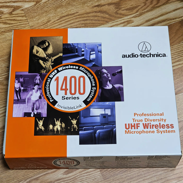 Audio Technica ATW-1451-57V UHF Wireless Microphone System S# 4020327