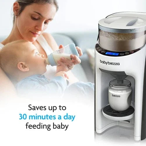 Baby Brezza Food Maker Baby Brezza Formula Pro Advanced with Extra Funnel Set - Black & White