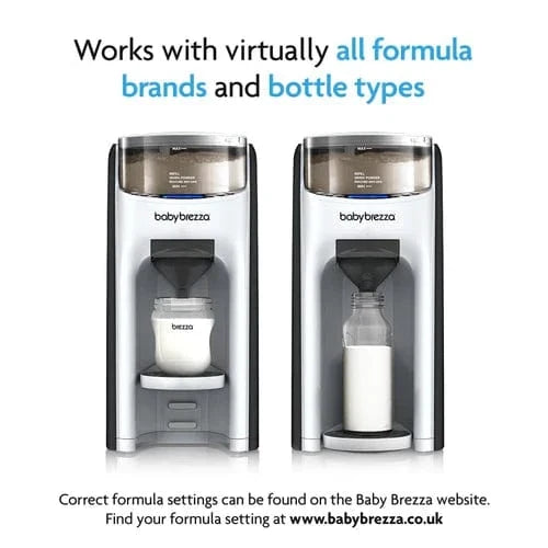 Baby Brezza Food Maker Baby Brezza Formula Pro Advanced with Extra Funnel Set - Black & White