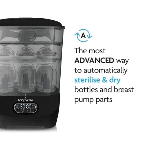 Baby Brezza Health & Hygiene Baby Brezza Sterilizer Dryer Advanced - All Black