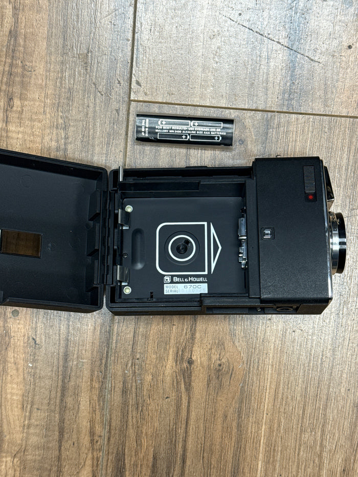 Bell & Howell 670/XL Autoload Super 8mm Camera S# 80760025