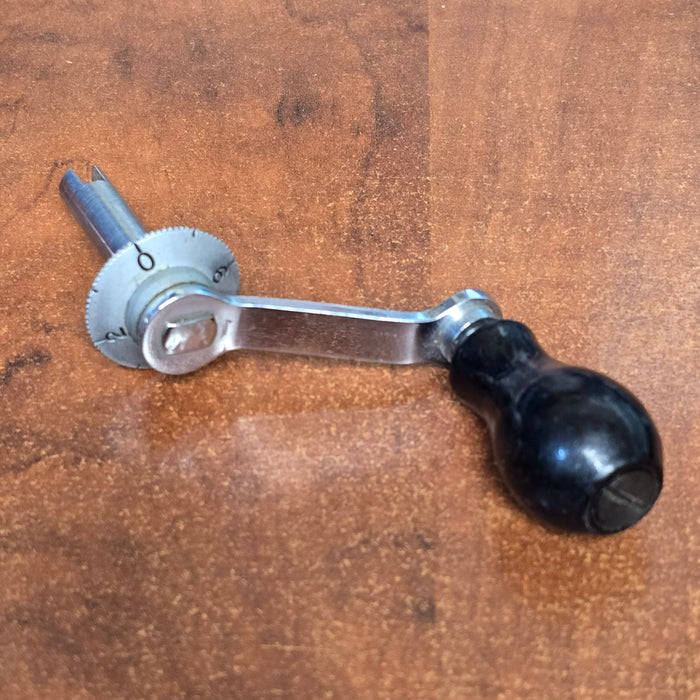 Bell & Howell Filmo Rewind Crank ( Black Knob )