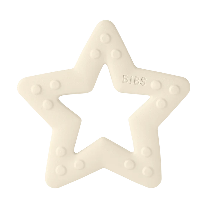 BIBS Pacifiers & Teethers BIBS Baby Bitie Star Teether - Ivory