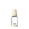 BIBS Baby Bottles BIBS Baby Glass Bottle Latex (120ml), Slow Flow - Ivory