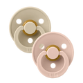 BIBS Pacifiers & Teethers BIBS Colour Pacifiers 2 Pack (Size 2) - Vanilla/Blush