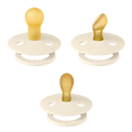 BIBS Pacifier BIBS Try-It Collection Pacifiers 3 pack (Size 1) - Ivory