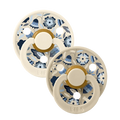 BIBS Health & Hygiene Bibs x Liberty Colour Bobo Latex Pacifier (2 Pack, Size 1) - Ivory Mix