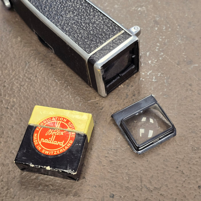 Bolex Auxilliary Sidefinder Directors Viewfinder with 10mm Attachment S# 92888