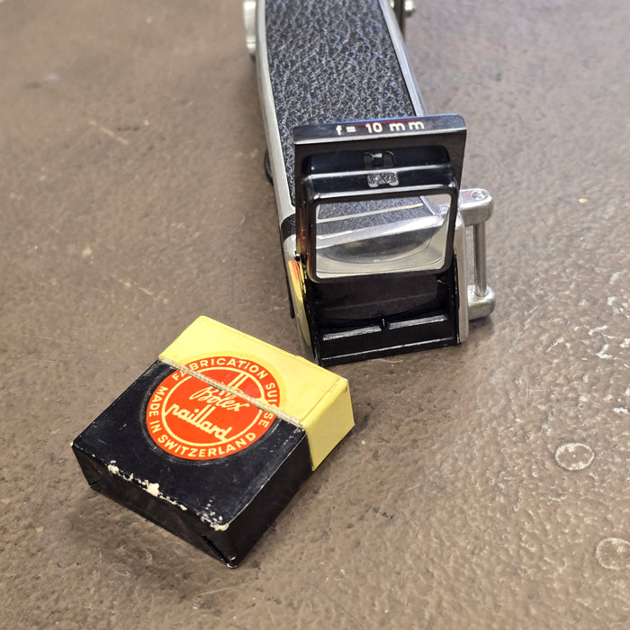 Bolex Auxilliary Sidefinder Directors Viewfinder with 10mm Attachment S# 92888