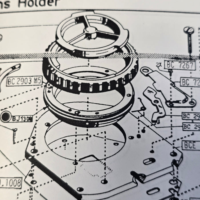 Bolex Bayonet Mount Bottom Ring BC 2903
